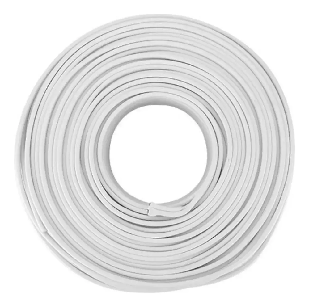 100m Cable Pot Blanco Alucobre Keer 12 Awg 10a 300v