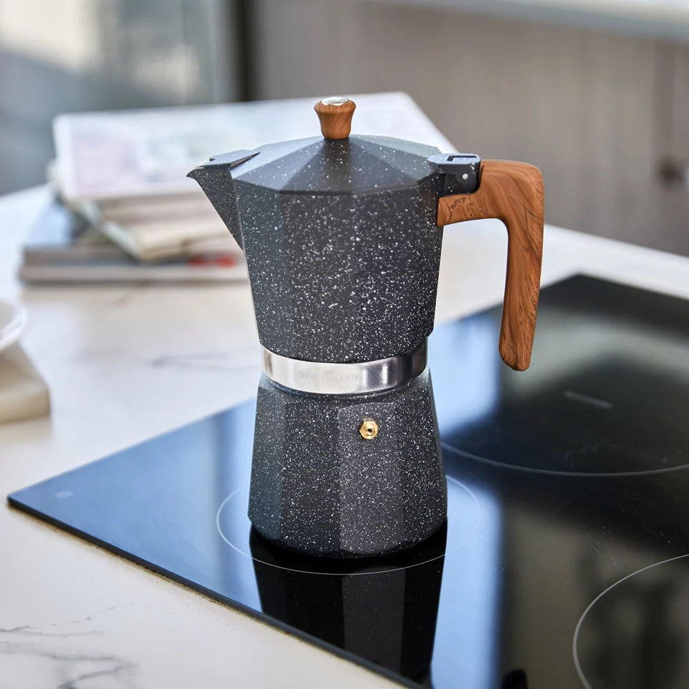 Cafetera Italiana Volterra 6 Tazas Simple Cook