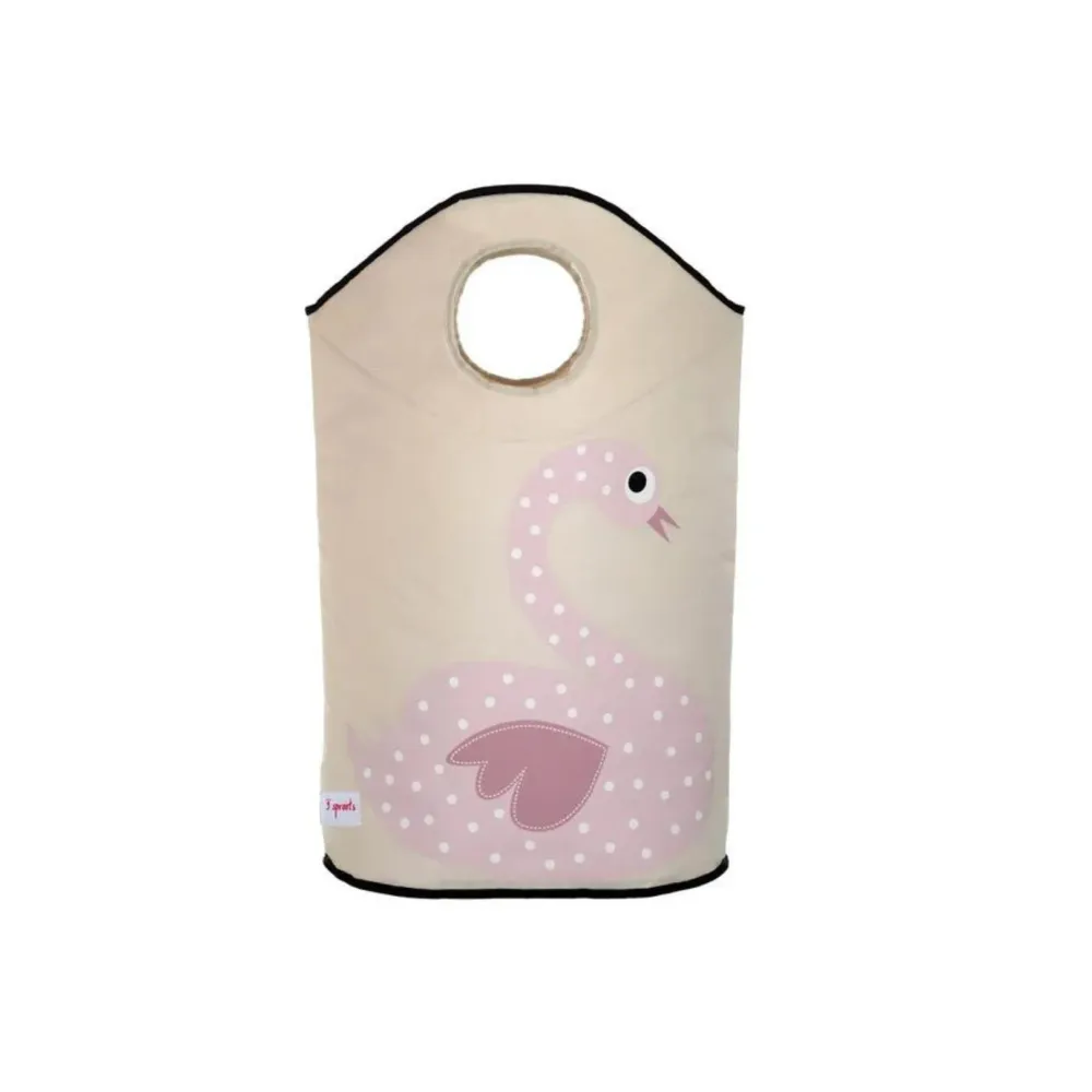 Contenedor para Ropa Sucia - Cisne | 3 Sprouts