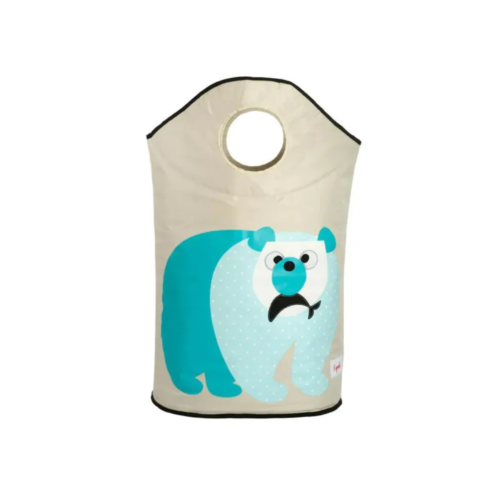 Contenedor para Ropa Sucia - Oso Polar | 3 Sprouts