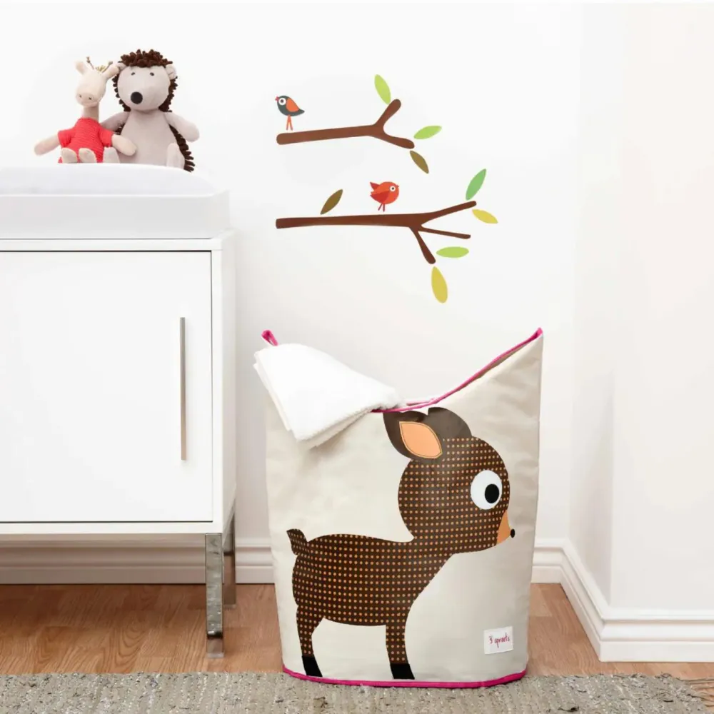 Contenedor para Ropa Sucia - Venado | 3 Sprouts