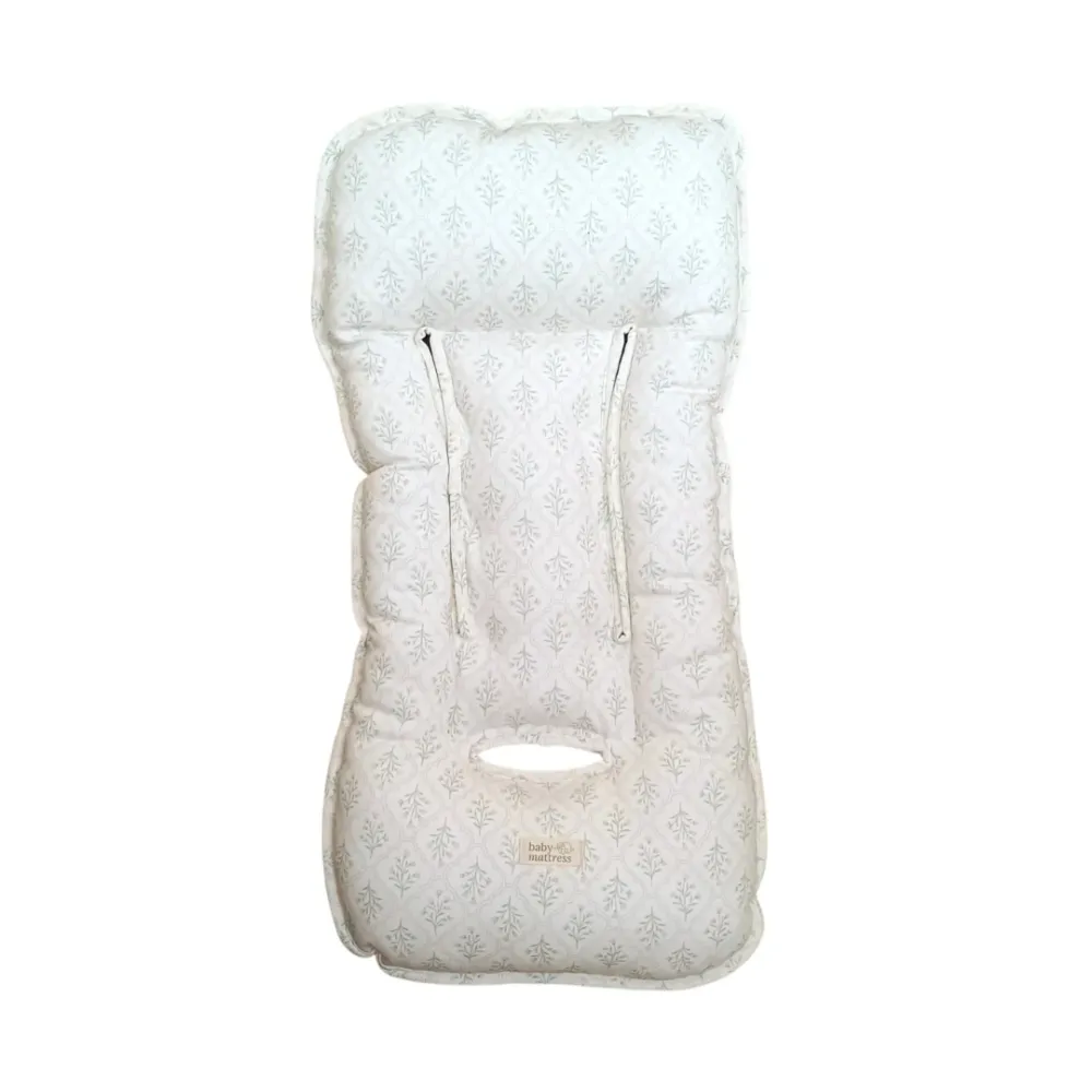 Cojín para Coche - Mosaico Vainilla | Baby Mattress