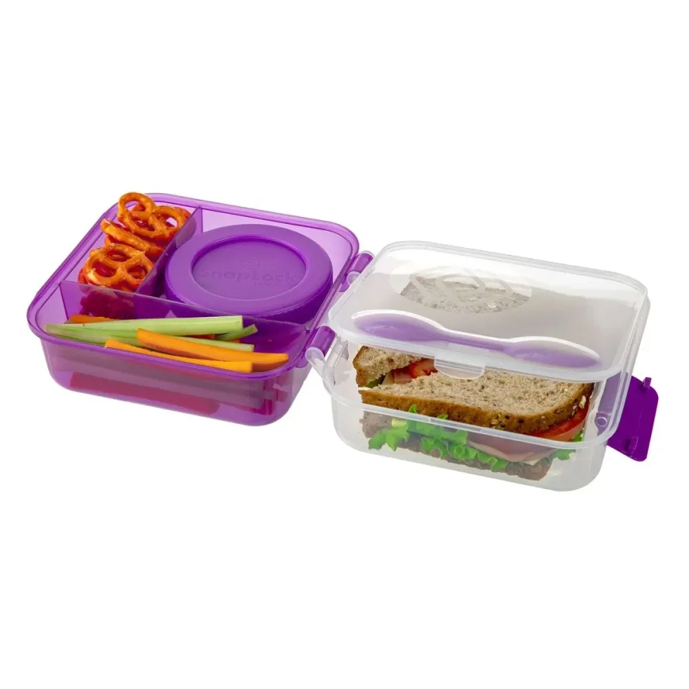 6 Contenedores Lunch Progressive (Colores Disponibilidad)