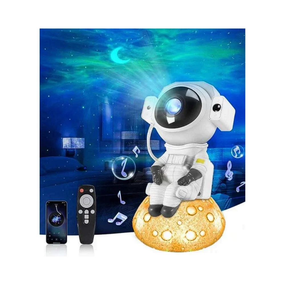 Lampara Proyector con Parlante, Austronata TECH FAMILY