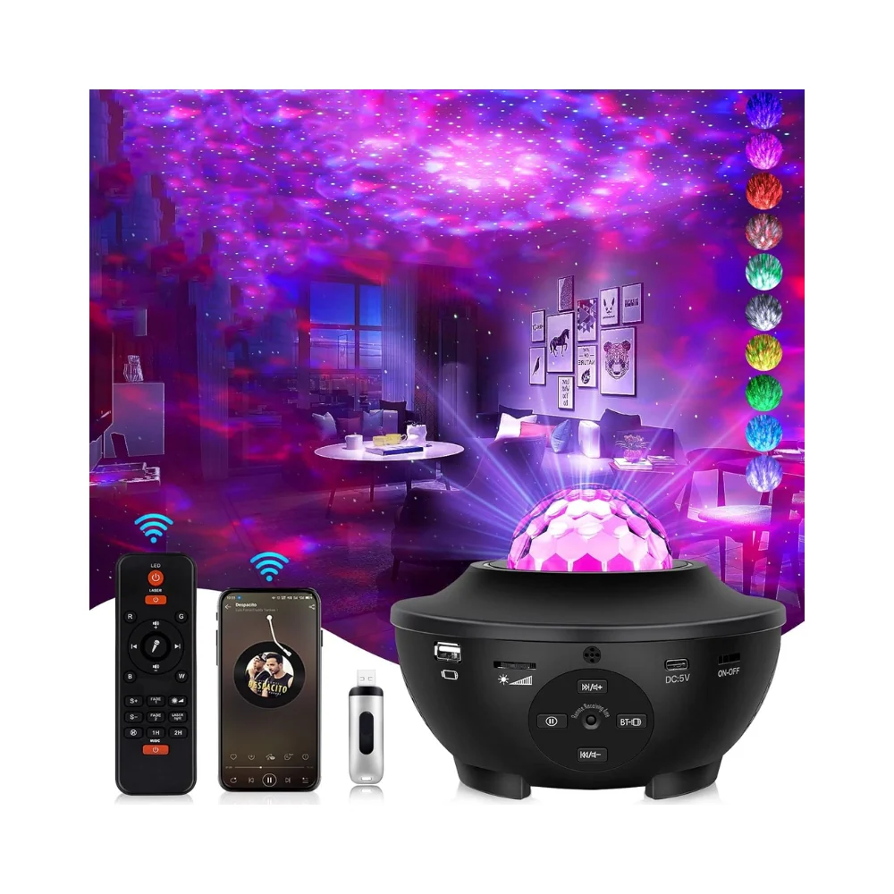 Lampara Proyector Galaxia Premium TECH FAMILY