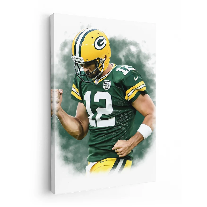 Aaron Rodgers 12 Poster