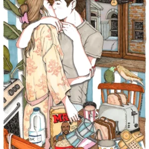 "PAREJA Y DESAYUNO" / ANA JARÉN