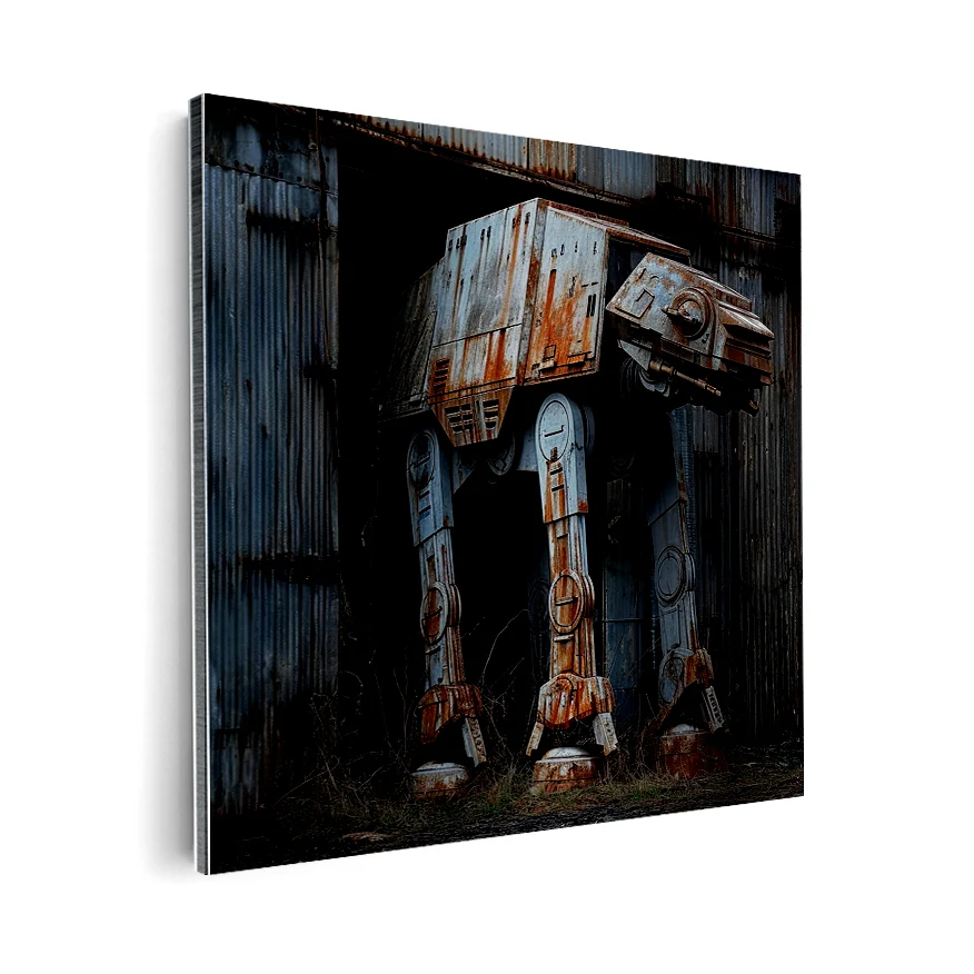 AT-AT Oxidado Poster