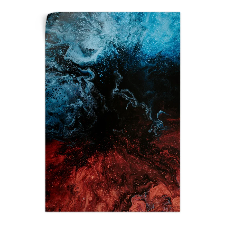 El Bien Y el Mal espacial Poster