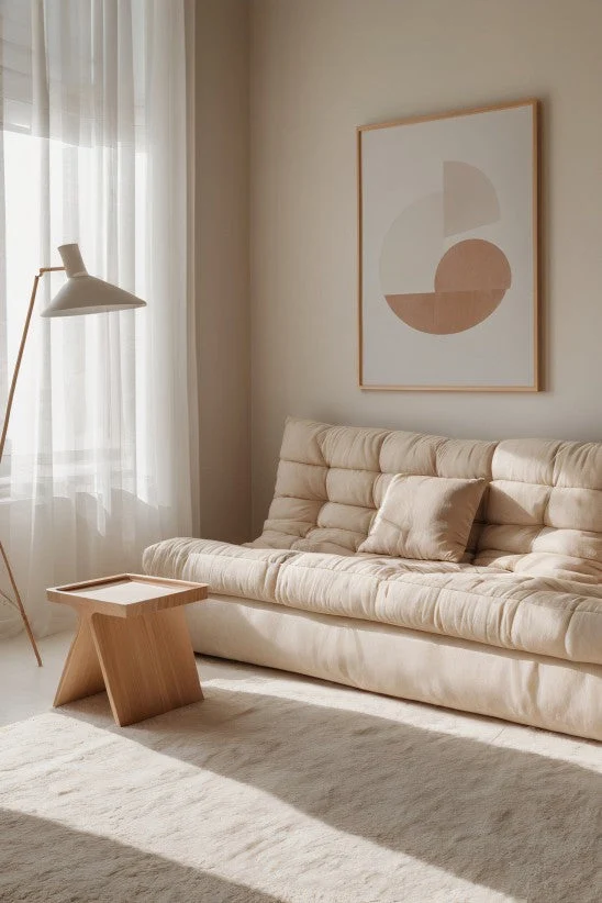 Minimal Merge Calm Geometry