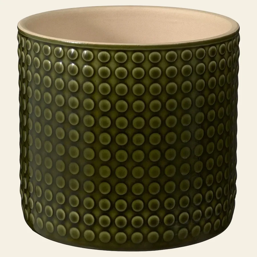 CHIAFRON MACETA VERDE 12CM