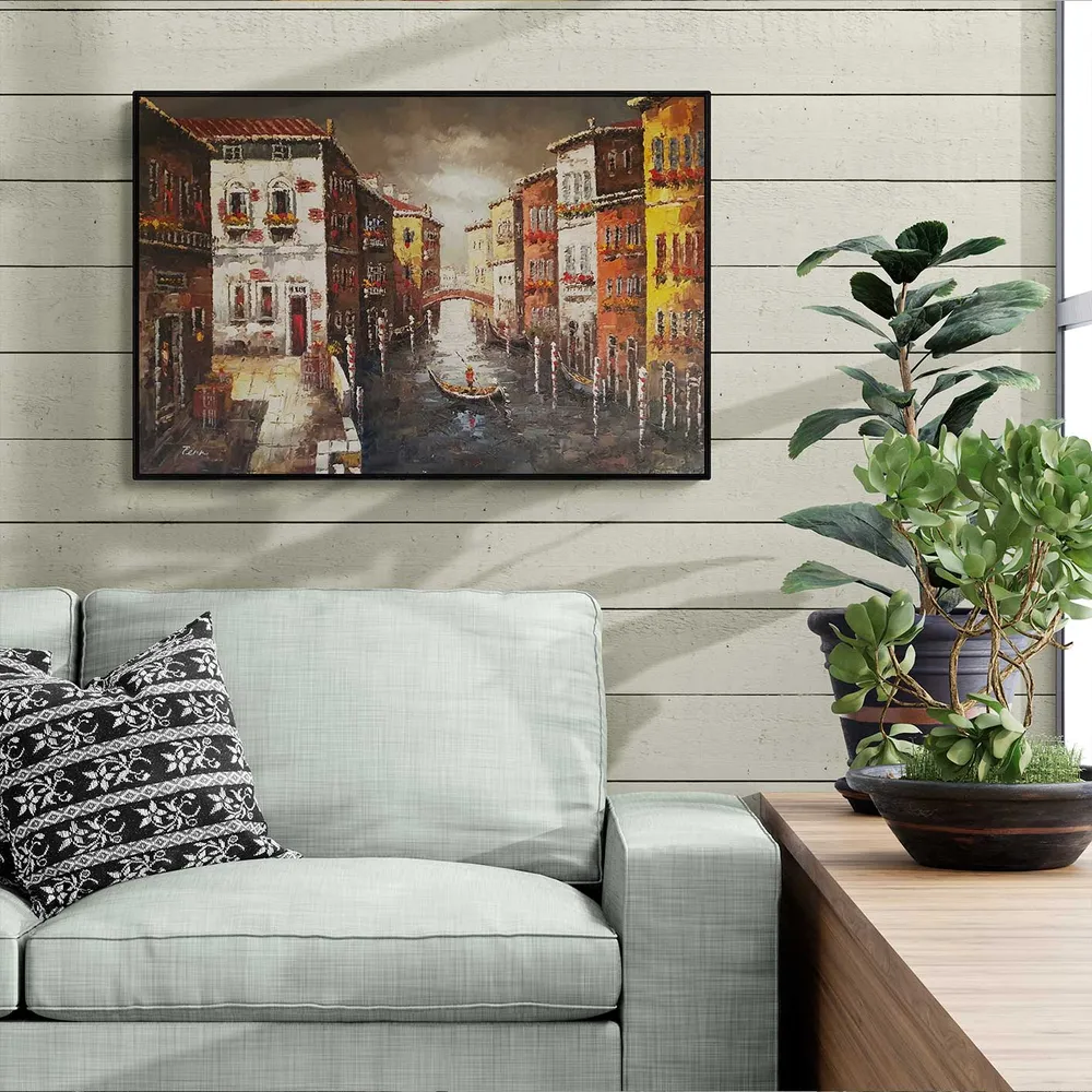 Cuadro Venecia Texturas 90x60 cm