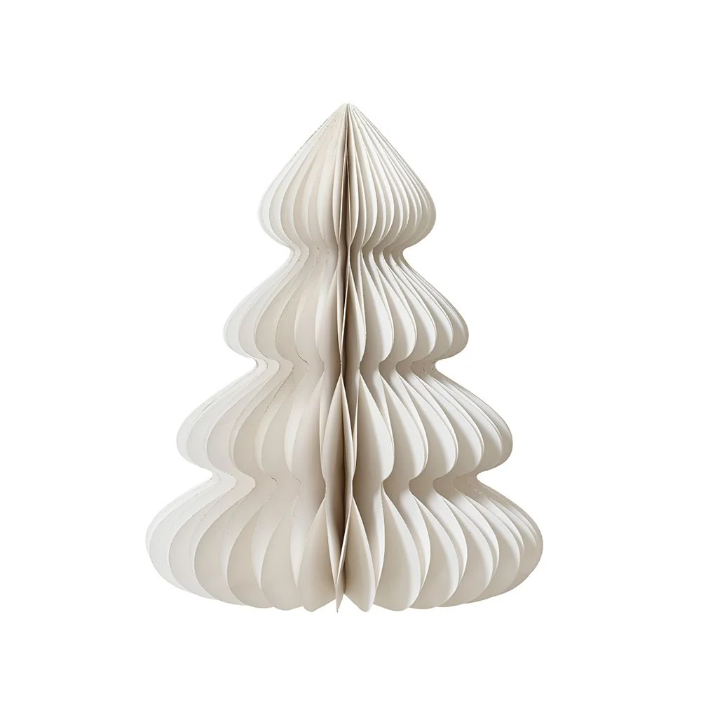 ÁRBOL DE PAPEL BLANCO Ø72 x 90 cm DECORIS