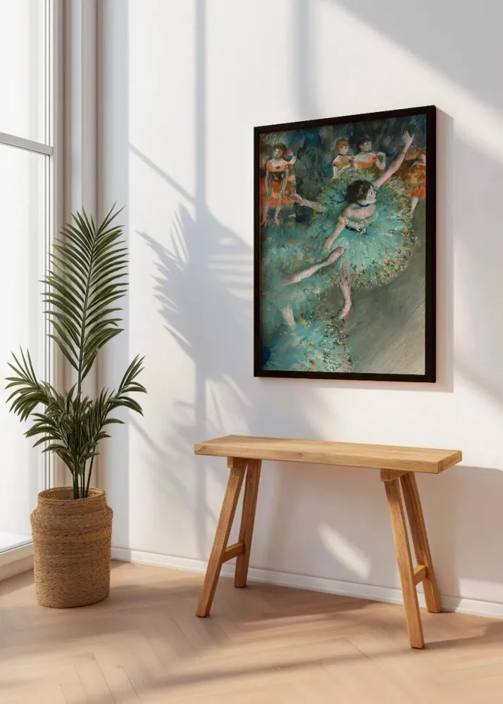 Bailarina verde (Edgar Degas) Fine Artic