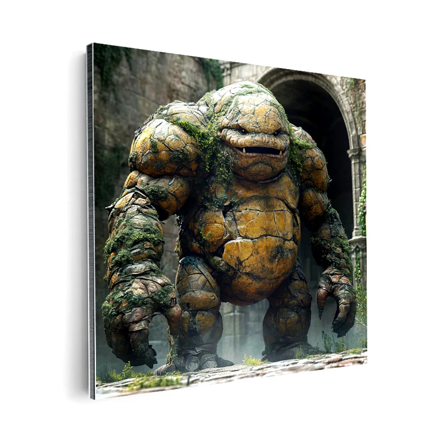 Golem De Tierra Poster