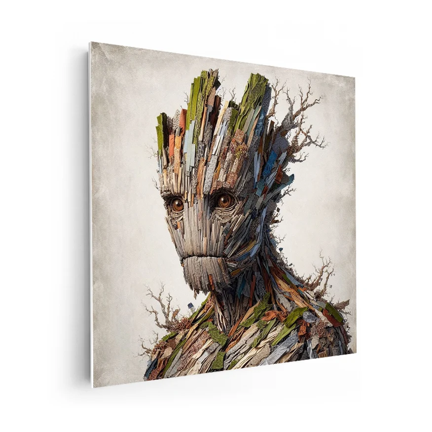 Groot Ramas Tela Colores Poster