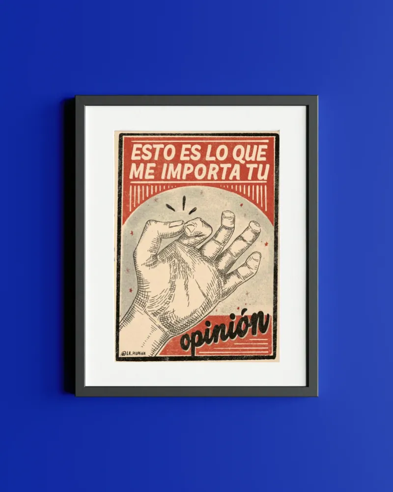Lámina Opinión La Mumina