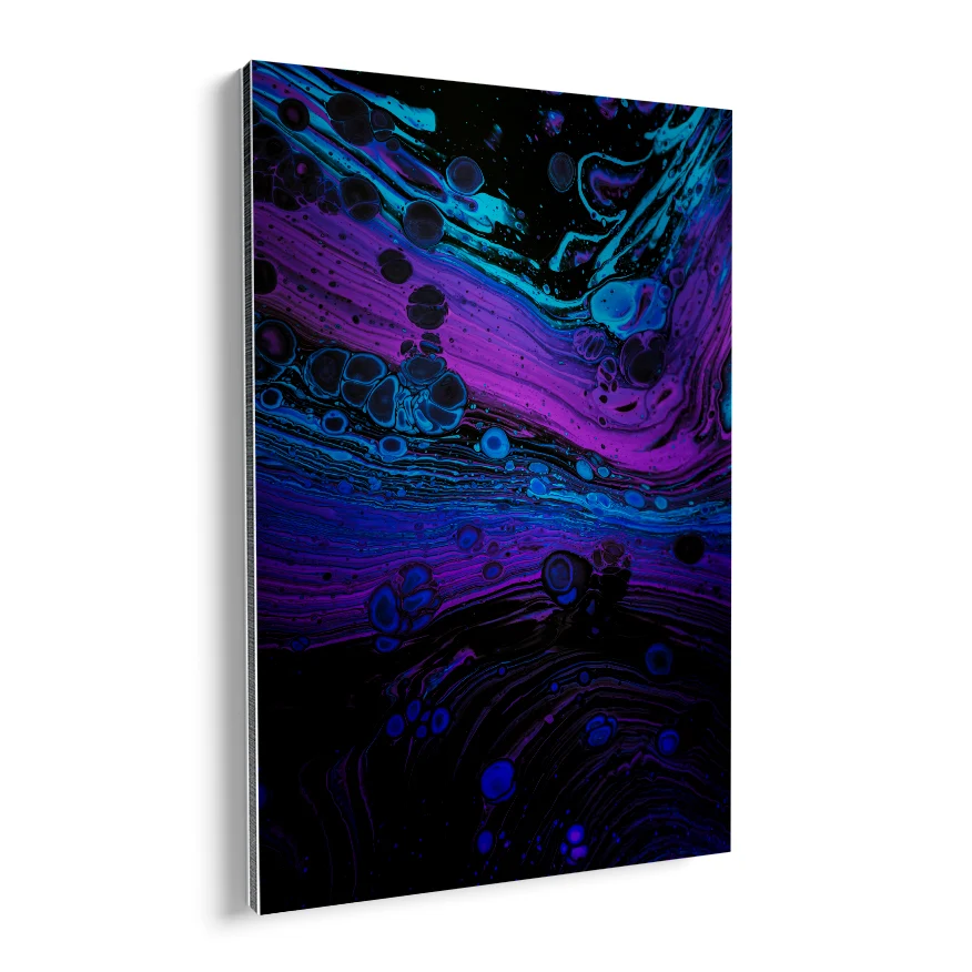 Las Formas de la Pintura Líquida Poster
