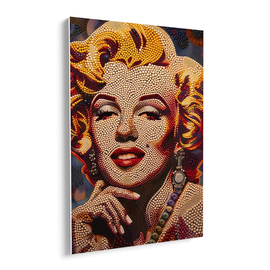Marilyn Monroe Perlas Poster
