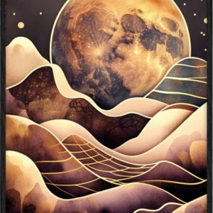Golden moon Oniric