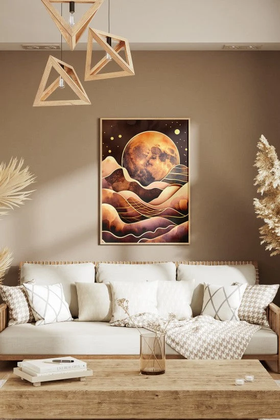 Golden moon Oniric