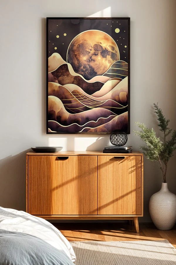 Golden moon Oniric