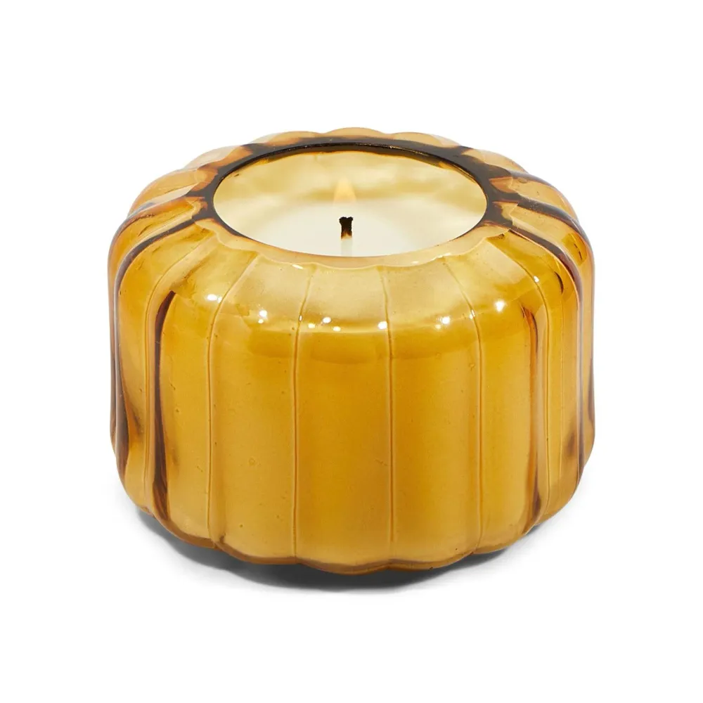 Paddywax - Vela de cristal Ripple Ripple 128G - Ascua dorada Paddywax & co