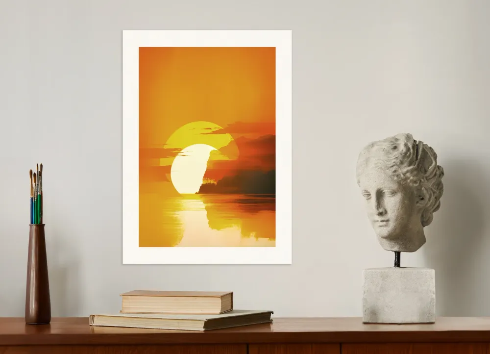 Atardecer - Póster Posterscape Creative Studio