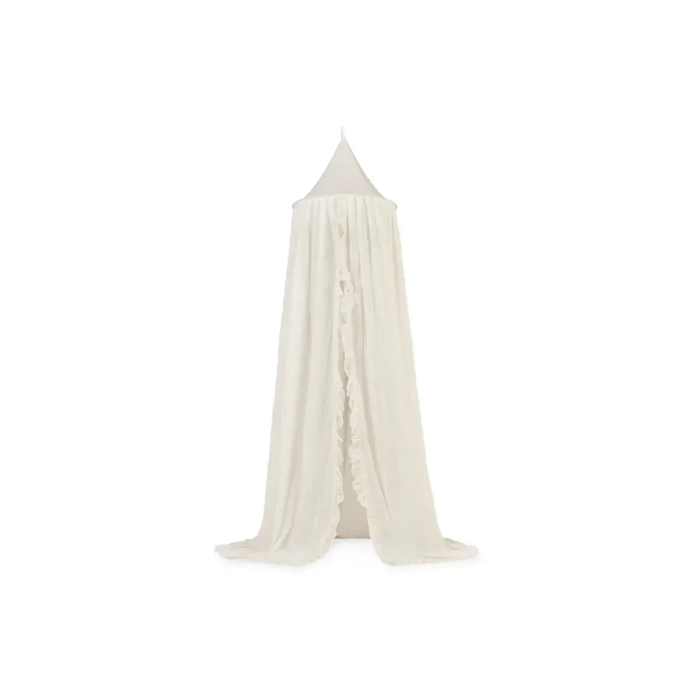 Dosel Vintage 245cm Ruffle Ivory ROOH GALLERY
