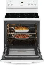 30” Freestanding Electric Range -White Frigidaire (FCRE3052AW)