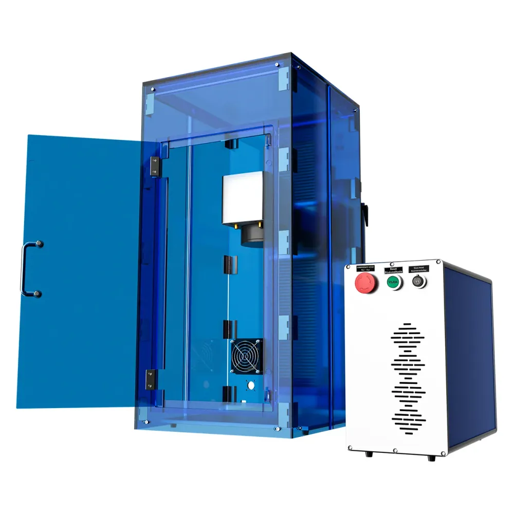 OMTech 30W Grabadora Láser de Fibra para Grabado y Marcado en Metales | F-30 OMTech Laser