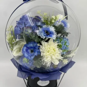 Arreglo Floral Burbuja - A1087 Blue La Fleuraison