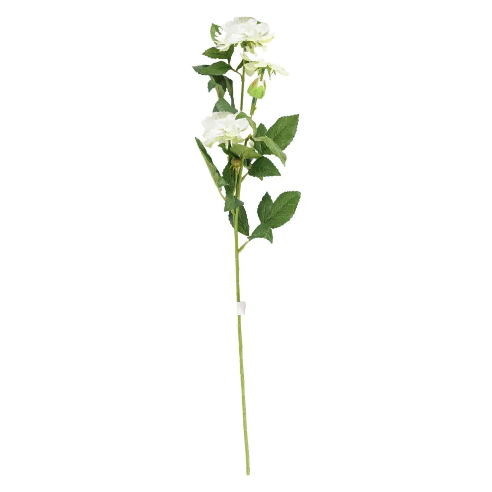 Flor Boton De Oro Artificial Blanco *4 69Cm HomeWell
