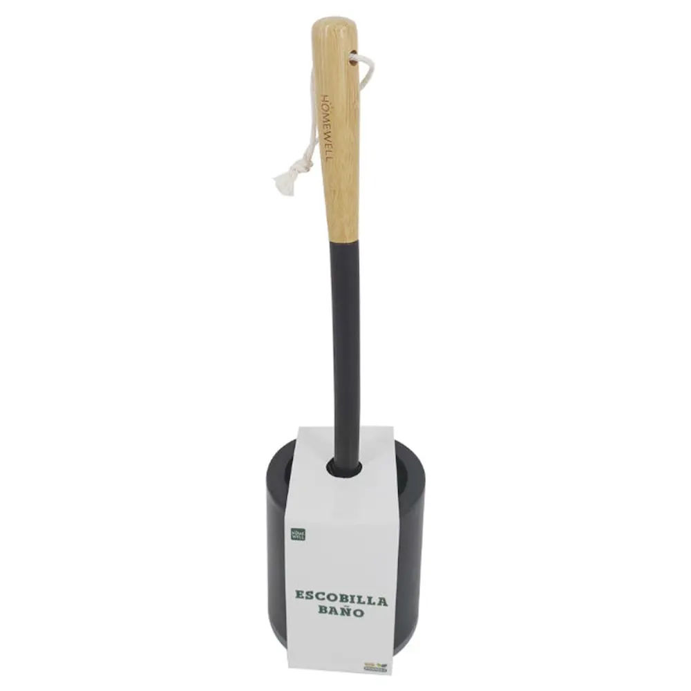 Cepillo Hisopo Negro Para Baño HomeWell