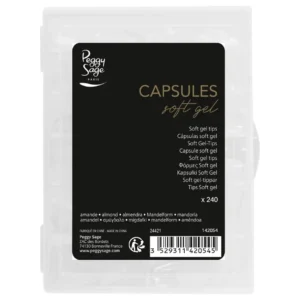 Cápsulas Soft gel - almendra 240 uds Peggy Sage
