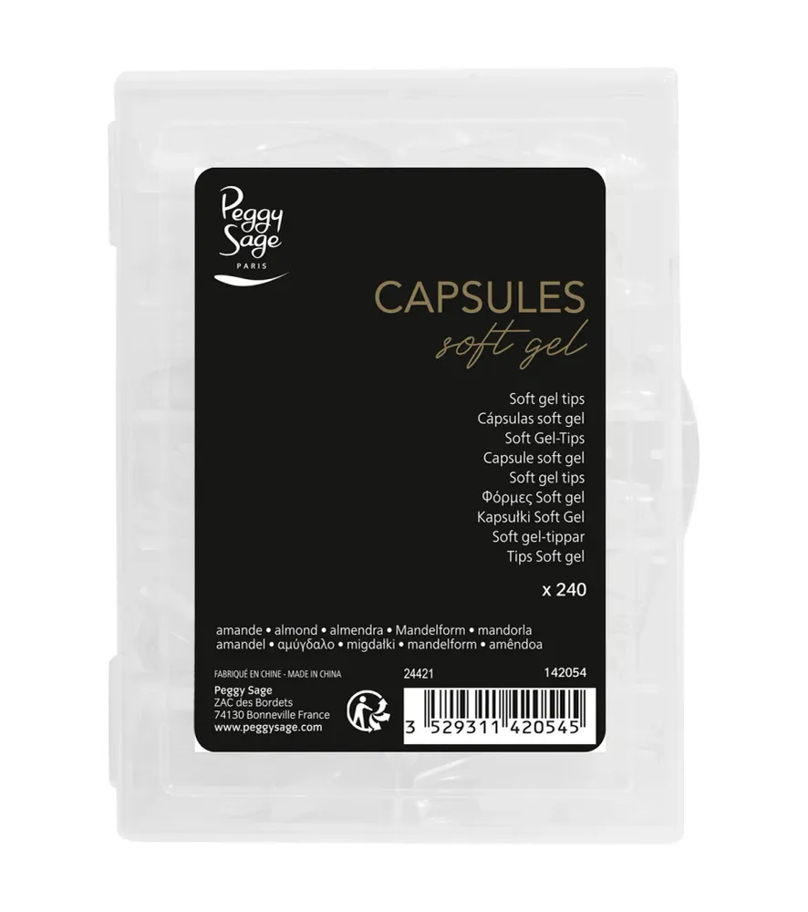 Cápsulas Soft gel - almendra 240 uds Peggy Sage