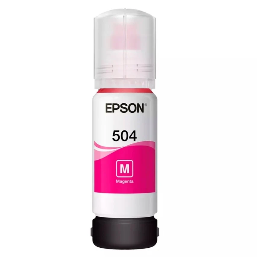 Tinta Epson 504 | Magenta | Botella