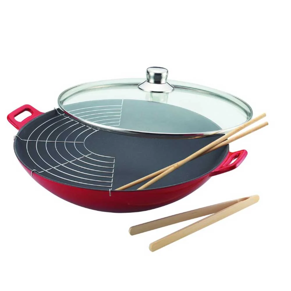 Carro Servidor Wok en fonte - BAUMALU