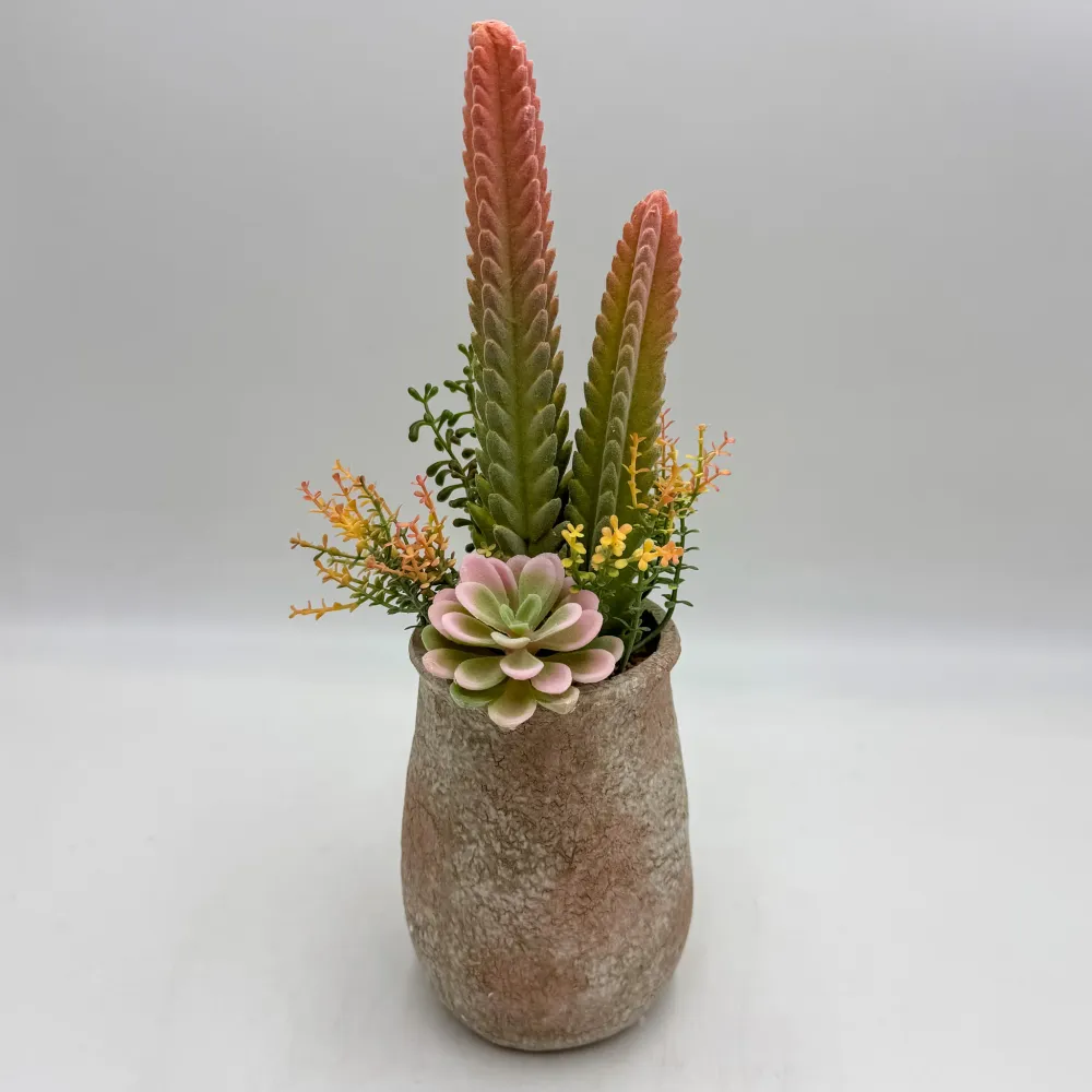 Planta artificial multicolor 13x13x35 cm Petra Decora