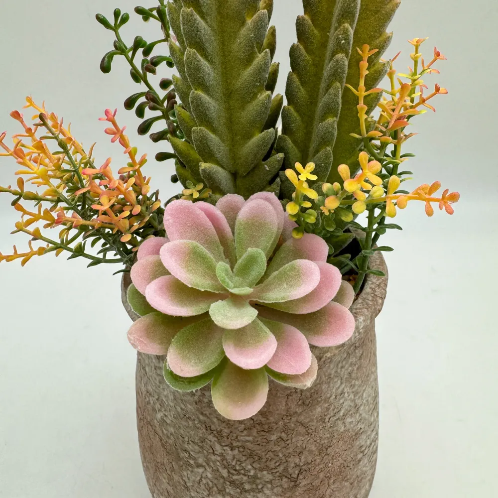 Planta artificial multicolor 13x13x35 cm Petra Decora