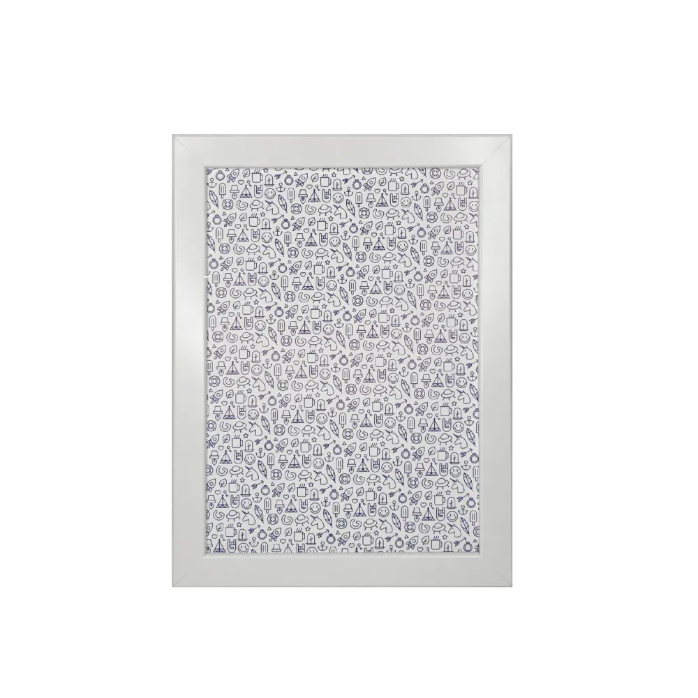 Marco color blanco A4 (21x29,7cm) Chidu