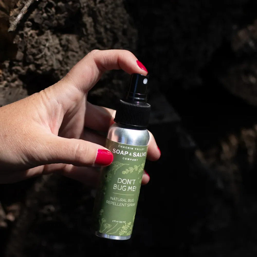 ¡No me molestes! Repelente natural de insectos Chagrin Valley Soap & Salve