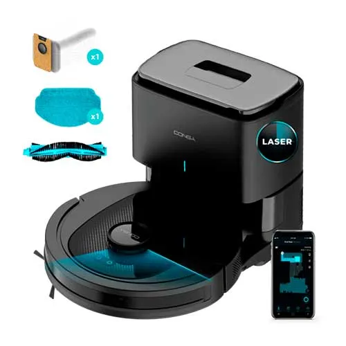 Robot aspirador Cecotec CE8068 Conga 7490 Ultimate Home X-Treme Autovaciado 4 en1