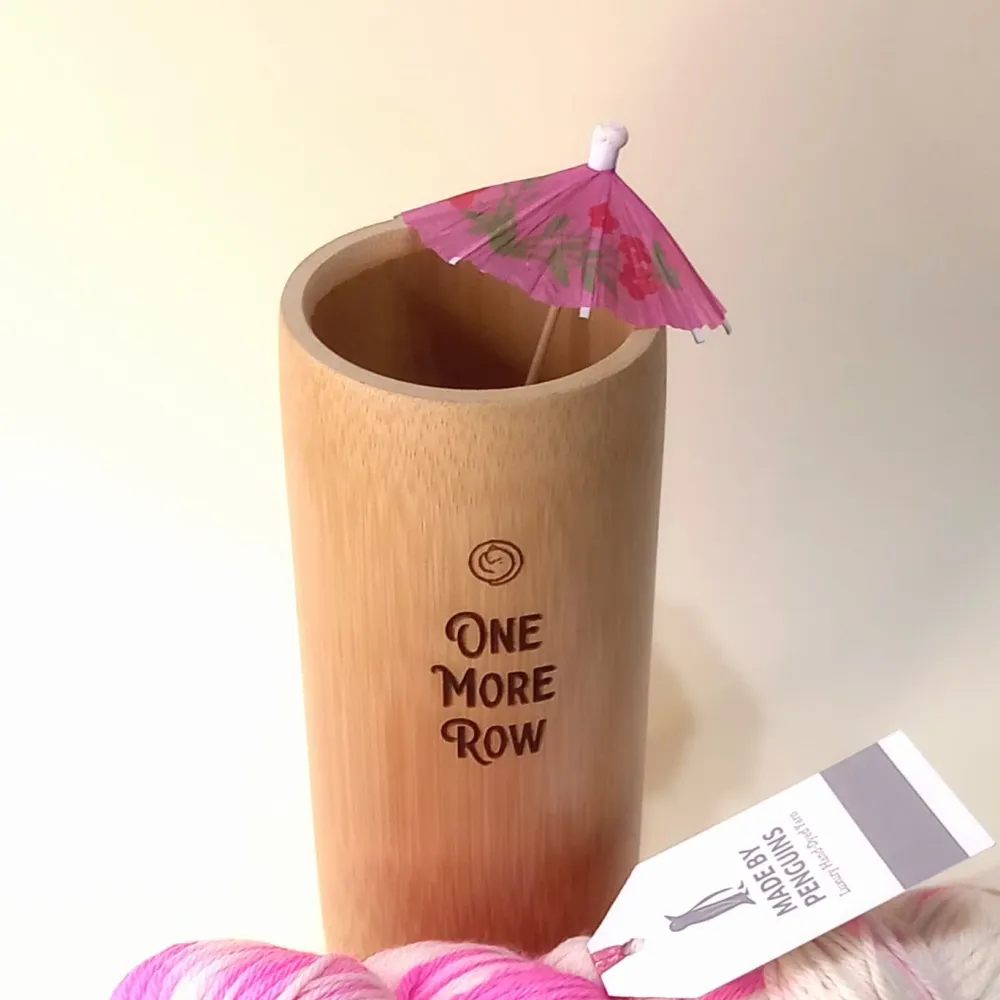 Amante de la lana taza de bambú ecológica Fizzy Stitches
